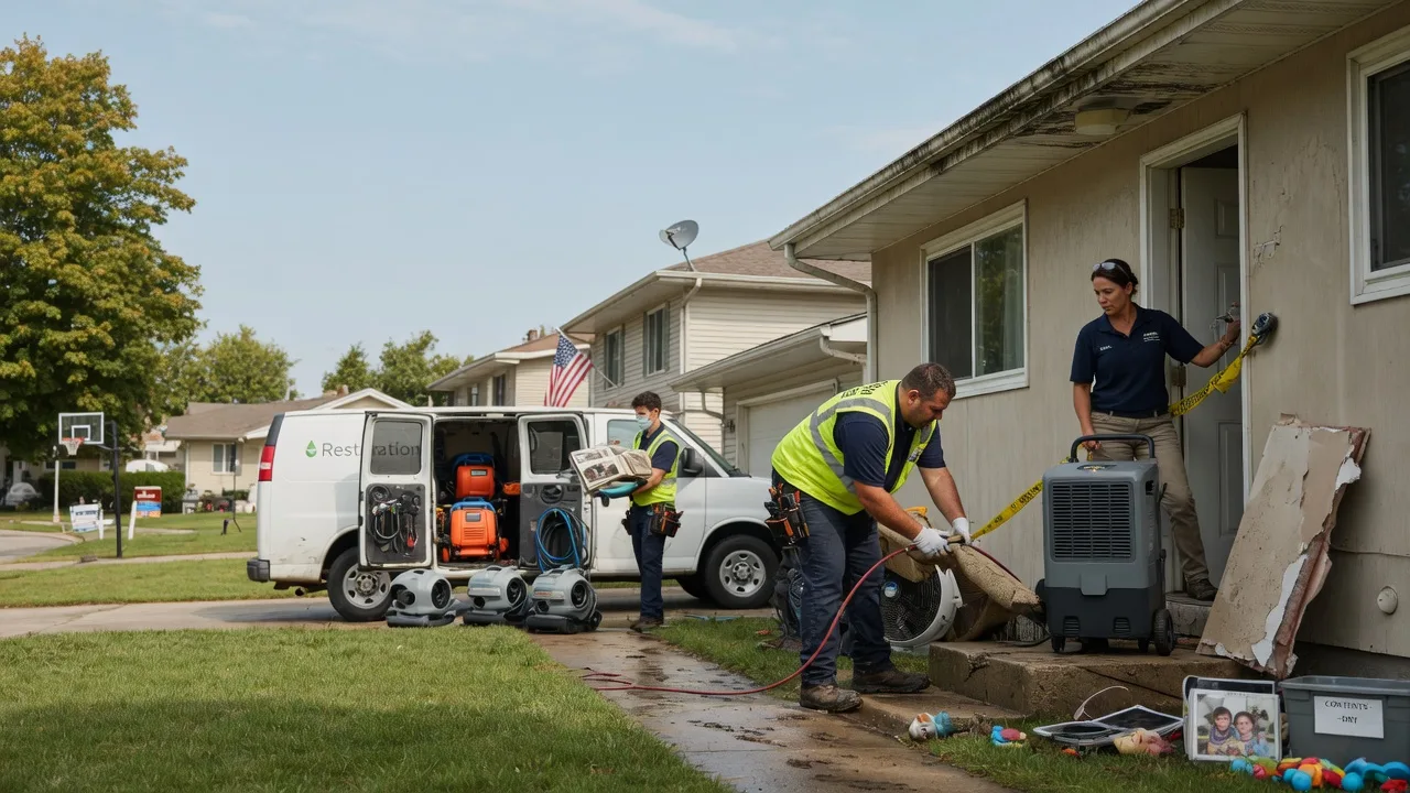 Water Damage Restoration in Pearland, TX near me